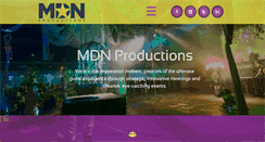 Desktop Screenshot of mdnproductions.com